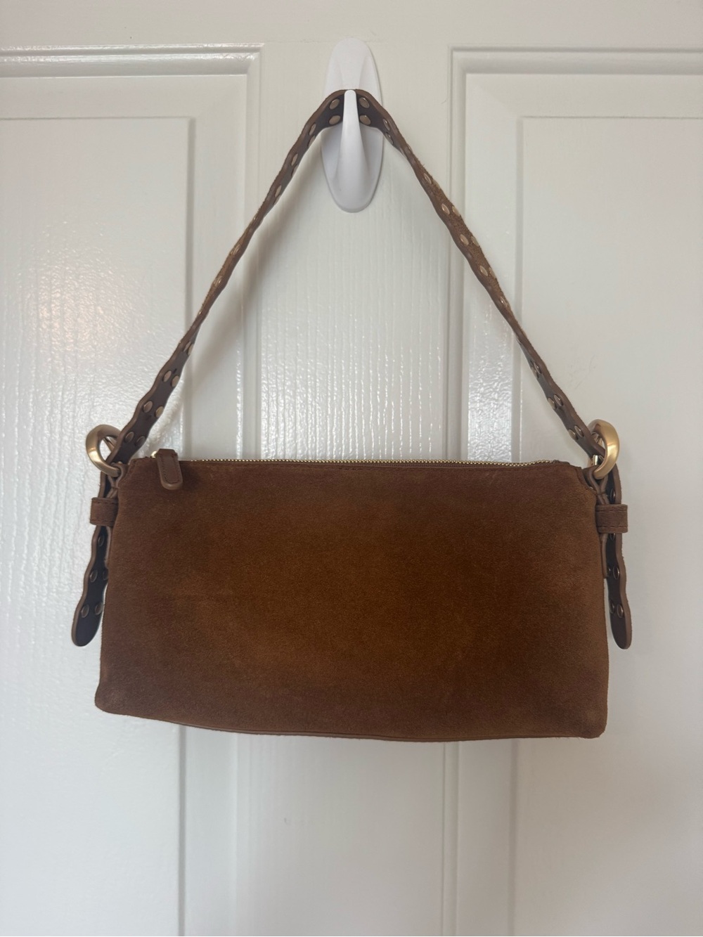 Madewell Suede Slouchy Shoulder Purse